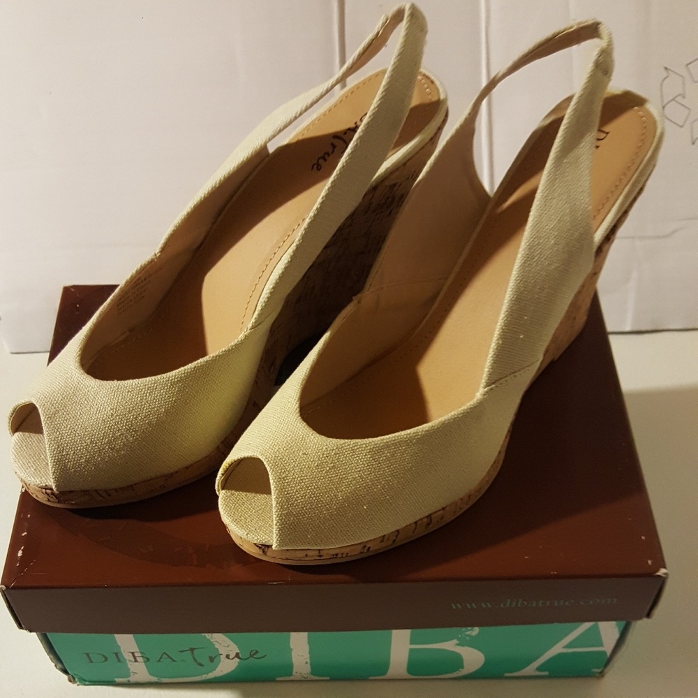 DIBA TRUE Dream of you Wedge sandals Size US 9M